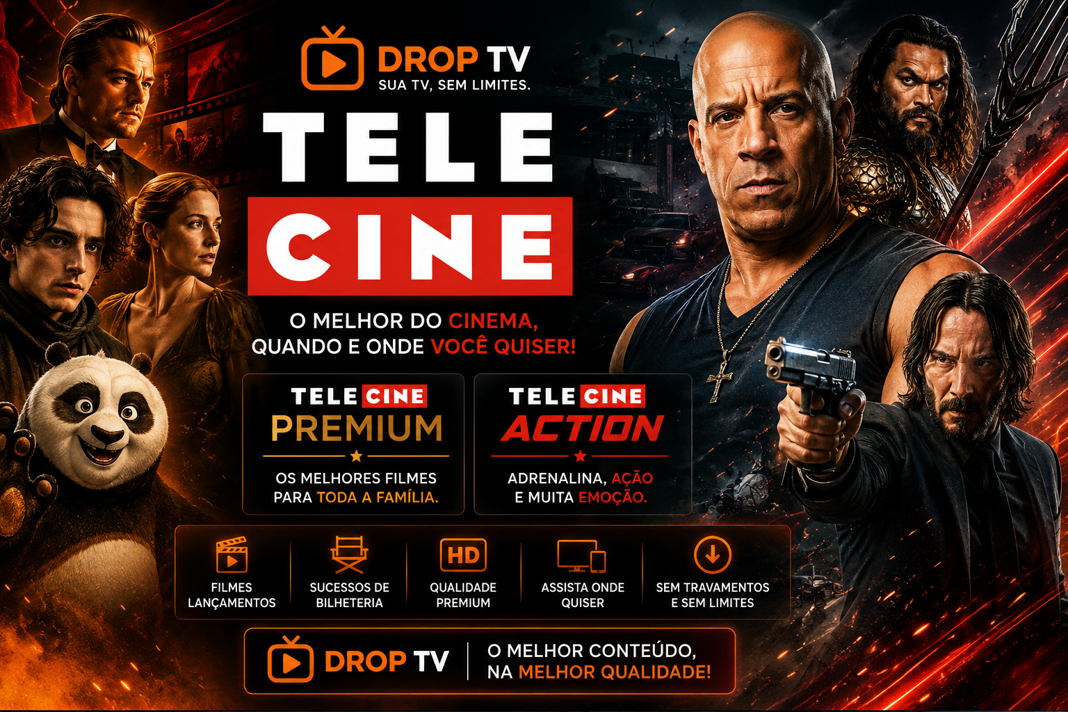 Telecine Premium & Action
